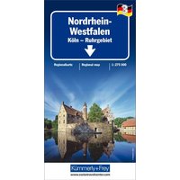 KuF Deutschland Regionalkarte 03 Nordrhein-Westfalen 1 : 275 000
